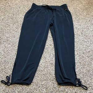 Calia Black Drawstring Jogger Pants
